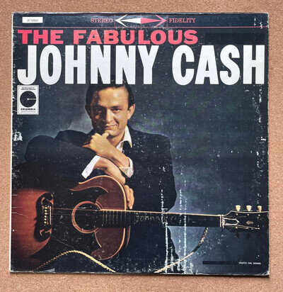 Johnny Cash - The Fabulous LP SIGNED TOMMY COLLINS