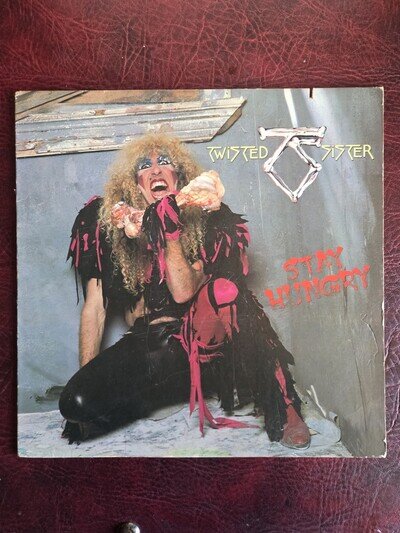 Twisted Sister - Stay Hungry (1984 copy) 12" VINYL LP W/ Insert