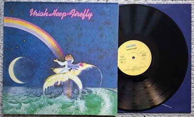 Uriah Heep "Firefly" Original German 1977 Ex Mick Box 28 791 XOT Bronze