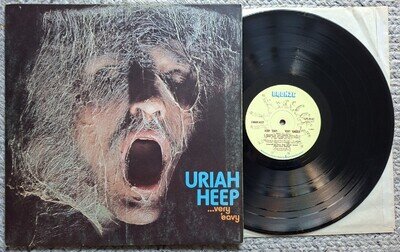 Uriah Heep "...Very 'Eavy Very 'Umble" Reissue 1971 Ex to VG ILPS-9142 Bronze