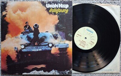 Uriah Heep "Salisbury" Reissue 1971 VG Mick Box ILPS-9152 Bronze