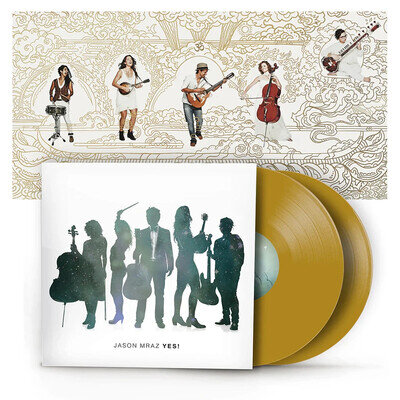 JASON MRAZ - YES! (10th ANNIVERSARY EXPANDED 2LP SET ON GOLD VINYL)
