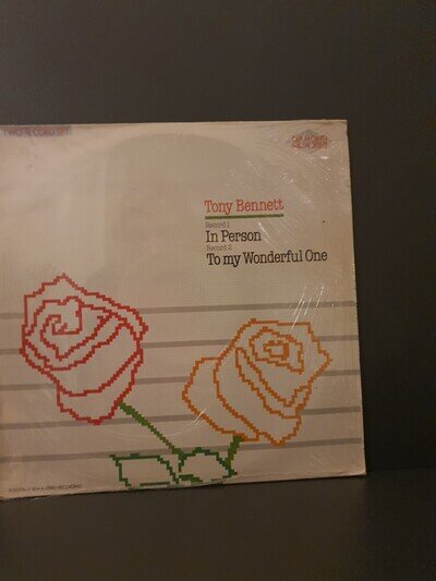 Tony Bennett - Record 1 "In Person"/ Record 2 "To my Wonderful Life" : CBS 22184