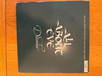 All about Eve 10" December vinyl set and includes what kind of fools G/F 10"