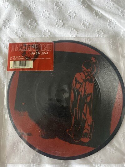 Alkaline Trio All On Black 7" Picture Disc Vinyl Record