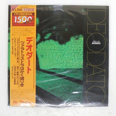 DEODATO PRELUDE CTI LAX3171 Japan OBI VINYL LP