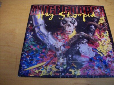 ALICE COOPER HEY STOOPID -1991 - VINYL -7" - VG+/VG+