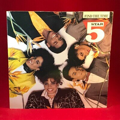 FIVE STAR Find The Time 1986 UK 4-track 12" vinyl single EXCELLENT CONDIT 5 C