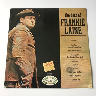 Frankie Laine - The Best Of Frankie Laine LP Vinyl Record - SHM 515 EX/EX