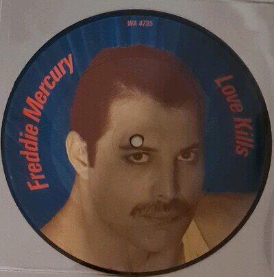 Freddie Mercury 7" Picture Disc Single Love Kills Rotwang's Party