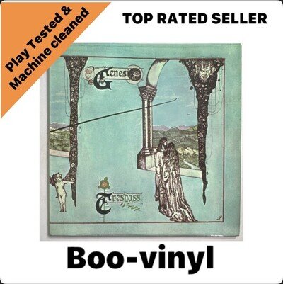 Genesis ~ Trespass Lp Vinyl Record Rare Portuguese Issue EX / EX Condition