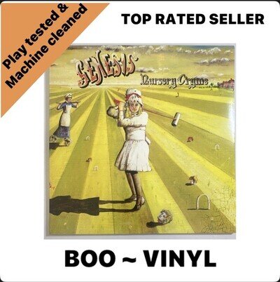 Genesis Nursery Cryme Vinyl LP Record UK Album CHC 22 NM / NM