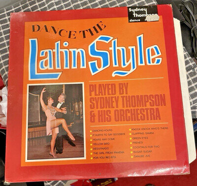 Sydney Thompson & His Orchestra - Dance In The Latin Style Vinyl LP 1970
