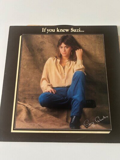 suzi quatro If you knew Suzi ... vinyl lp
