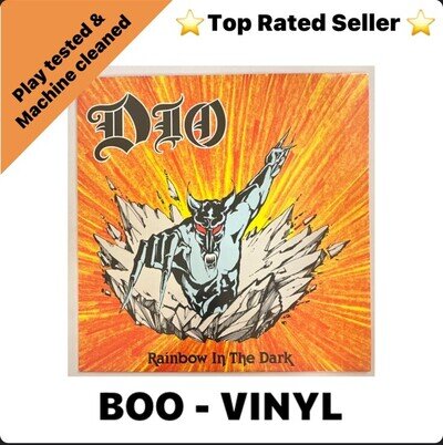 DIO "Rainbow In The Dark" 12" Single UK 1983 Vertigo DIO 212 EX / EX