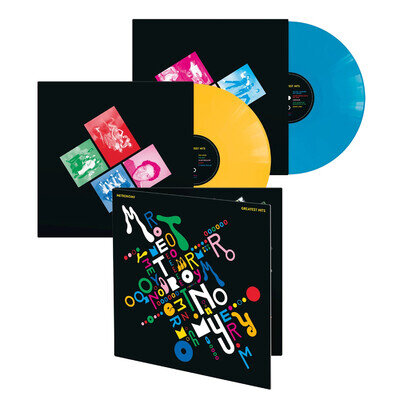 Metronomy Greatest Hits Limited Edition Yellow/Blue 2LP Vinyl 12" Album