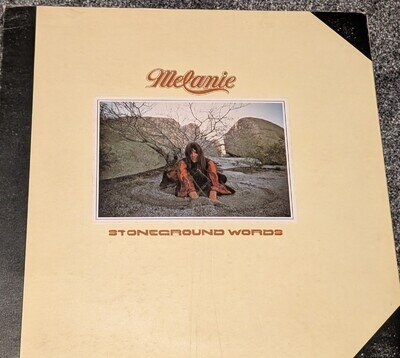 Melanie Stoneground Words Vinyl LP Gatefold Sleeve