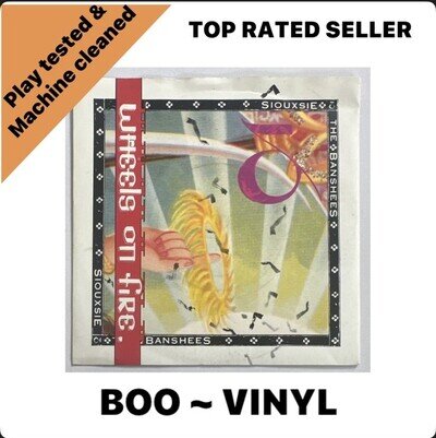 SIOUXSIE & THE BANSHEES - This Wheel's On Fire - 7” Vinyl Single SHE11 1987 VG+