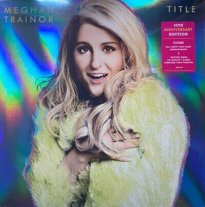 MEGHAN TRAINOR -Title 2-LP New SEALED 10th anniversary vinyl