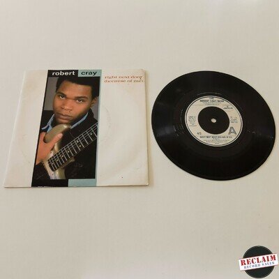 the robert cray band - right next door 7" vinyl record VG