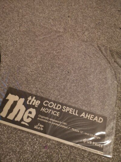 The The Cold Spell Ahead 12" Vinyl Record Lp Picture Vinyl