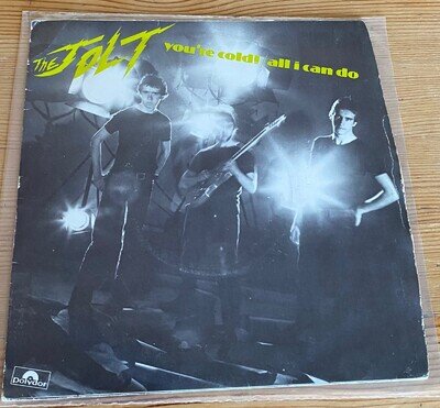 The Jolt – You're Cold! / All I Can Do - Black 7" Vinyl Single - Very Good Plus.