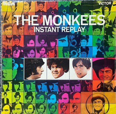 The Monkees Instant Replay Original 1969 Uk Rca Vinyl LP Rd 8016 mono