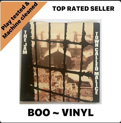 The Jam : A Town Called Malice / Precious 1982 7" Vinyl EX / VG+