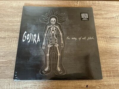 Gojira - The Way Of All Flesh Gold Vinyl Limited Edition Of 1000 New & Sealed