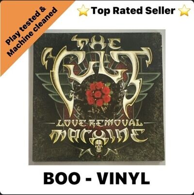 The Cult - Love Removal Machine 2 X 7” vinyl singles Alternative Rock EX / EX