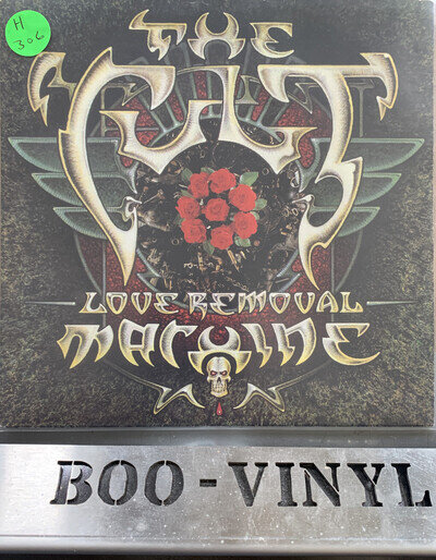 The Cult ‎– Love Removal Machine Vinyl 7" P/S Single BEG 1987 Ex Con Nice Copy
