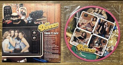 The Donnas / Take It Off - RARE Vinyl 7” Picture Disc Single US 2003 Atlantic