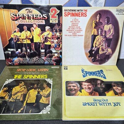 The Spinners Collection - 12" Vinyl Job Lot Bundle, Cleaned VG to EX