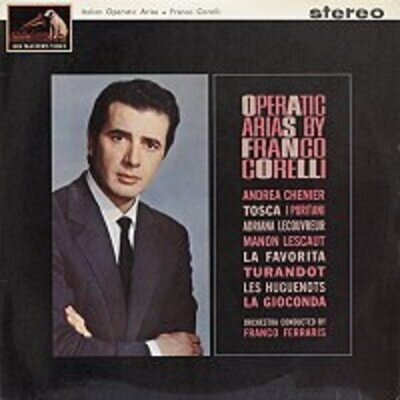 Franco Corelli - Italian Operatic Arias, LP, (Vinyl)