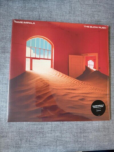 TAME IMPALA THE SLOW RUSH BLACK VINYL 2X LP - BRAND NEW SEALED