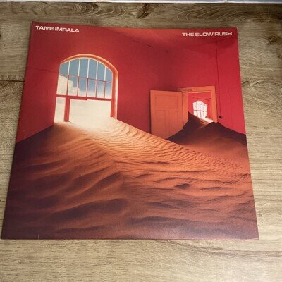 Slow Rush by Tame Impala vinyl Lp double records 2020 excellent condition