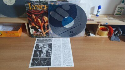 Lynch Mob - Wicked Sensation 1991 Korea LP Vinyl No Barcode Rare Sleeve