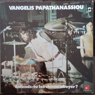 Vangelis Papathanassiou - "Entends-tu les chiens aboyer" - 12" LP Vinyl - EX/VG+