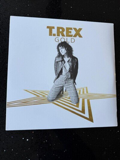 T.REX - GOLD - DOUBLE (VINYL LP) - NEW SEALED