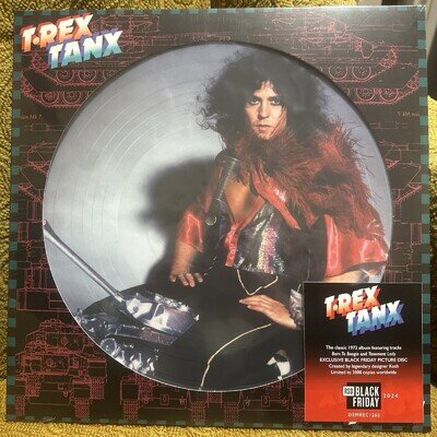 T. REX - TANX (1973 PICTURE DISC LP) NEW, MINT & SEALED RECORD STORE DAY LTD ED