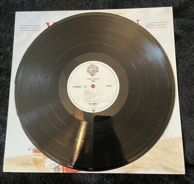 Van Halen 1984 Vinyl 12" LP Album WB Records 92-3985-1 Picture Inner VG+/EX