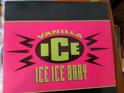 Vanilla Ice Ice Ice Baby Vinyl Record 12inch Excellent Condition.