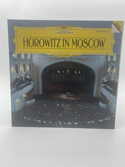 VLADIMIR HOROWITZ IN MOSCOW LP VG+ VINYL RECORD DEUTSCHE GRAMMOPHON GATEFOLD