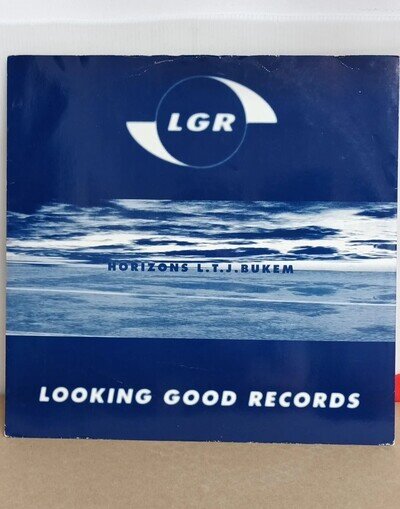 L.T.J BUKEM - HORIZONS / RAIN FALL 12" VINYL SUPER RARE 1995 DRUM N BASS