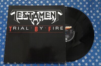 Testament – Trial By Fire 1988 Vinyl 12” EP - Megaforce · 786 595-0