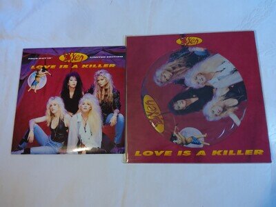 Vixen-Love is a Killer 12" Pictre Disc & 10" Vinyl Mint Condition