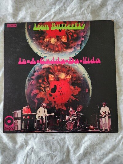 Iron Butterfly In-A-Gadda-Da-Vida - ATCO Records SD 33-250 1969 Vinyl LP NM