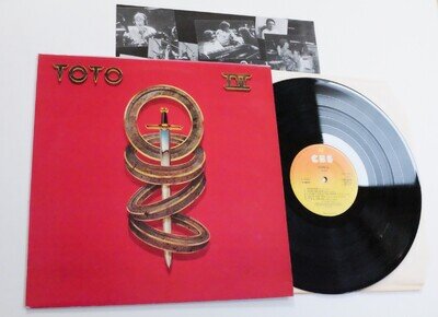 TOTO - TOTO IV LP N MINT Original UK 1st Press Album A1/B1 4 Africa Rare Promo