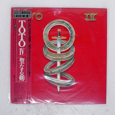 TOTO IV CBS 20AP2280 Japan OBI VINYL LP