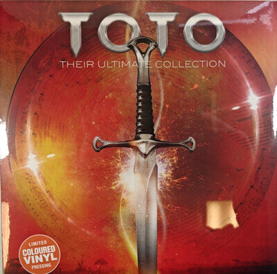 Toto Their Ultimate Collection LP Album Vinyl Record Compilation Limited Red